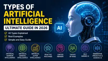 Types of Artificial Intelligence Ultimate Guide in 2026