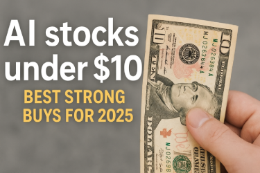 AI stocks under $10 best strong buys for 2025