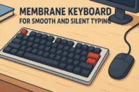 Membrane Keyboard for Smooth and Silent Typing