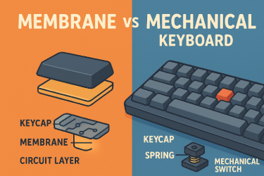 Membrane Keyboard vs Mechanical Keyboard